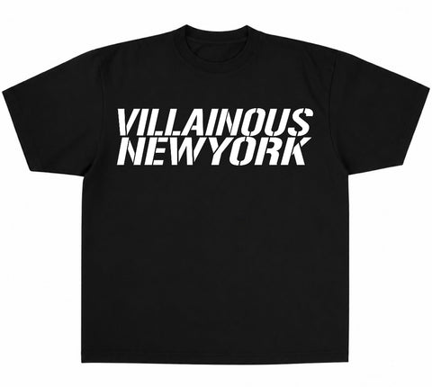 VILLAINOUS LOGO TEE