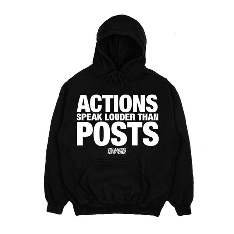 ACTIONS SPEAK LOUDER HOODIE