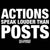 ACTIONS SPEAK LOUDER HOODIE